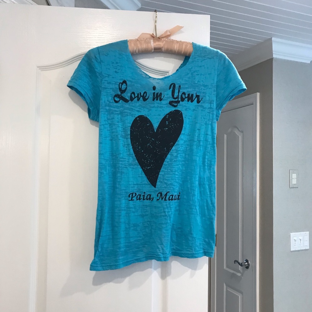 Hawaiian top sz small from Maui